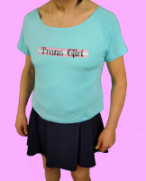 Crop top T-shirt Trans Girl
