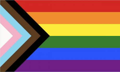 Drapeau 3' X5' communauté LGBTQ
